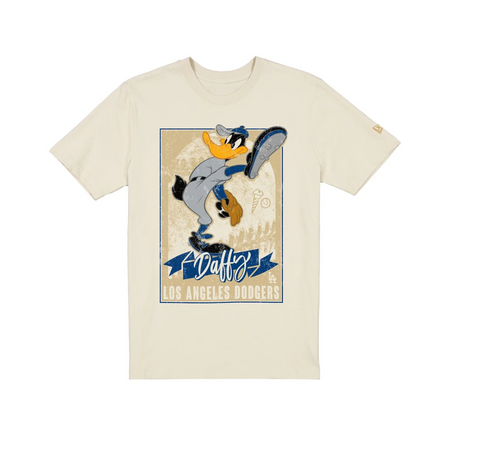 Los Angeles Dodgers  Daffy Duck Pitch T-Shirt