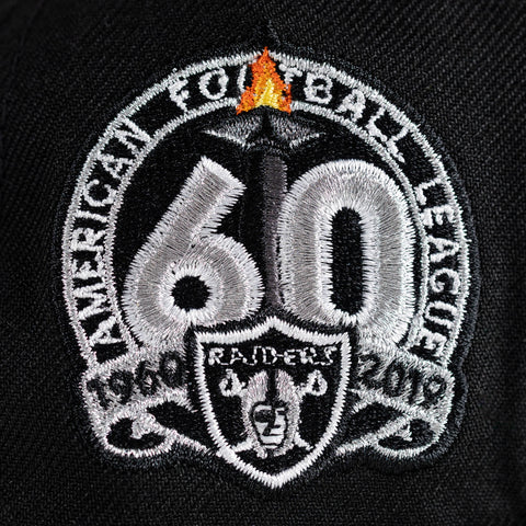 Las Vegas Raiders 60th Anniversary 59FIFTY Fitted