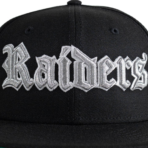 Las Vegas Raiders 60th Anniversary 59FIFTY Fitted