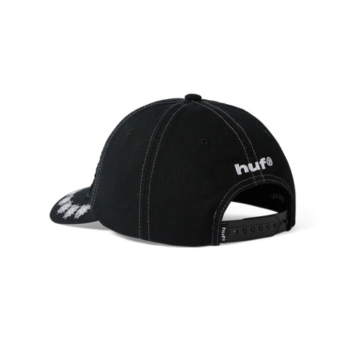 HUF x Spider-Man Venom Washed Snapback Hat