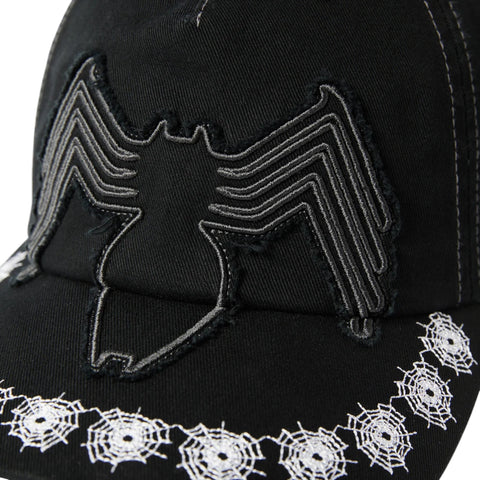 HUF x Spider-Man Venom Washed Snapback Hat