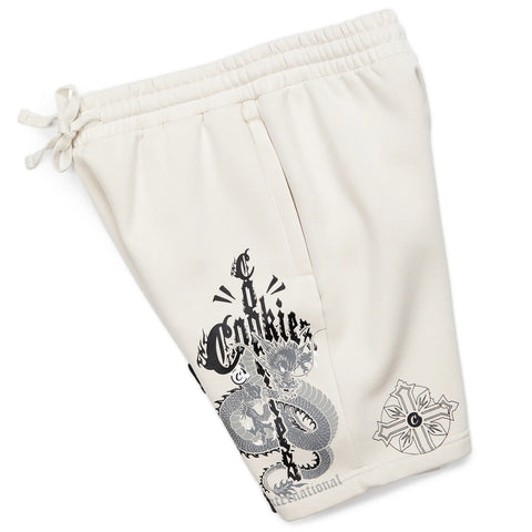 World On Fire Dragon Shorts