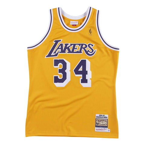 Shaquille O'Neal Los Angeles Lakers 1996-97 Authentic Jersey