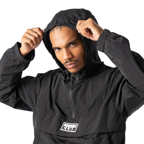 Metallic Nylon Anorak