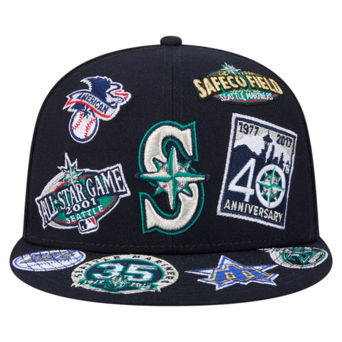 Seattle Mariners All Over 59FIFTY Fitted