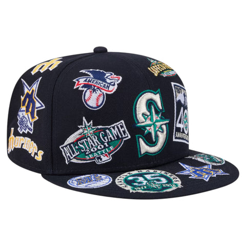 Seattle Mariners All Over 59FIFTY Fitted