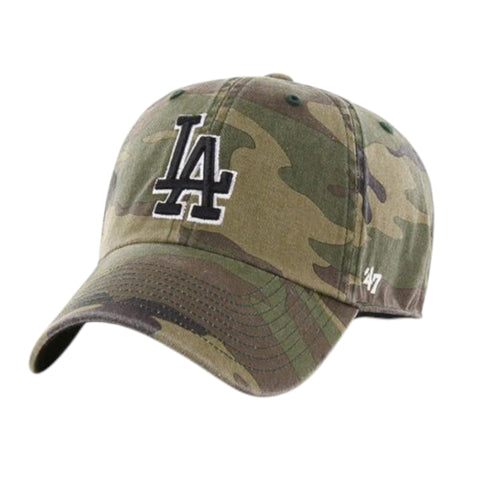 Los Angeles Dodgers Clean Up Outline Strapback