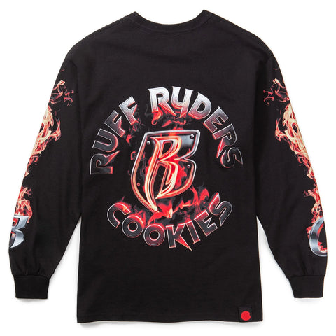 x Ruff Ryders Flame LS Tee