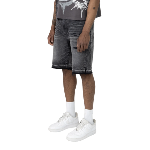 Sun Bleached Effect Colored Shorts